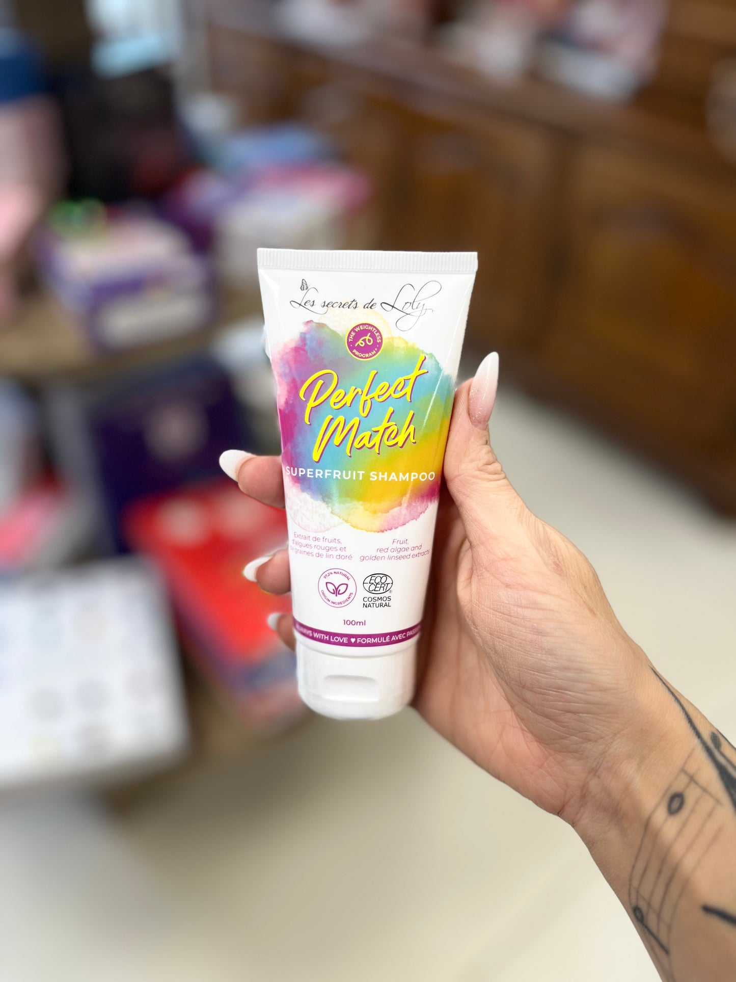 Shampooing , les secrets de Loly Perfect match 100ml