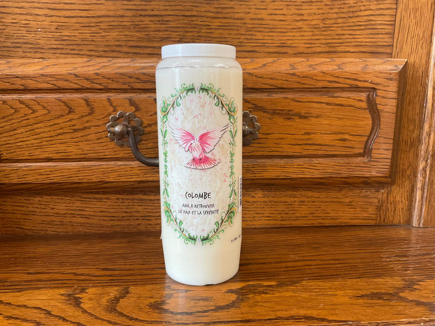 Bougie rituelle animal totem Colombe 🕊️