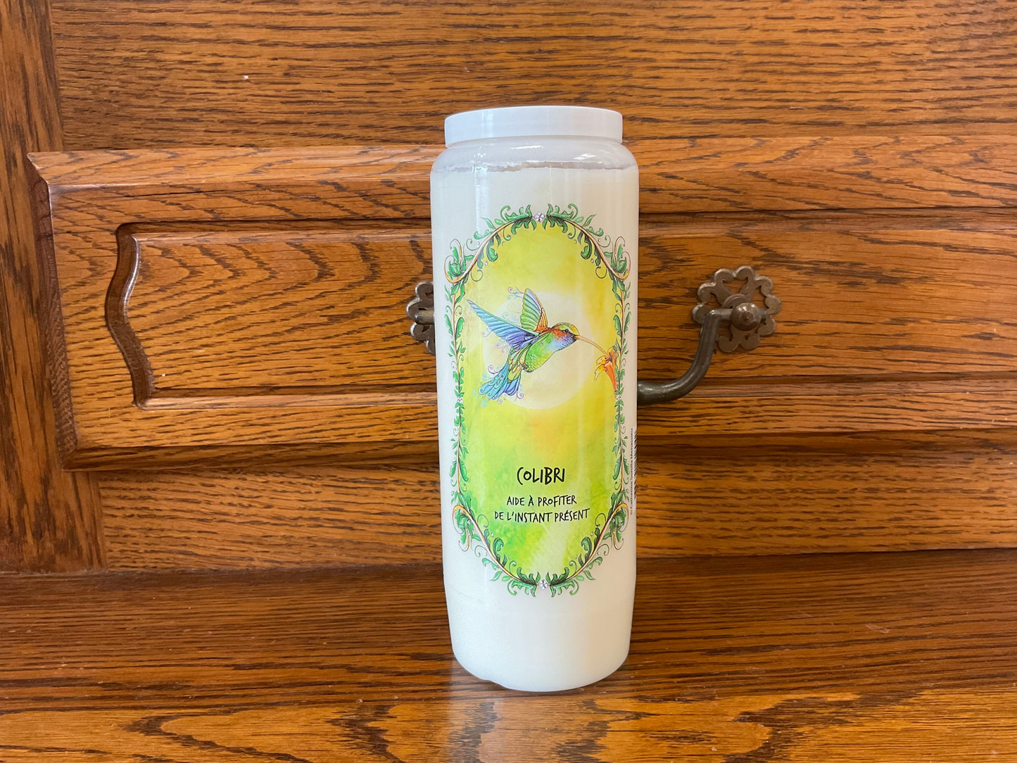 Bougie rituelle animal totem Colibri