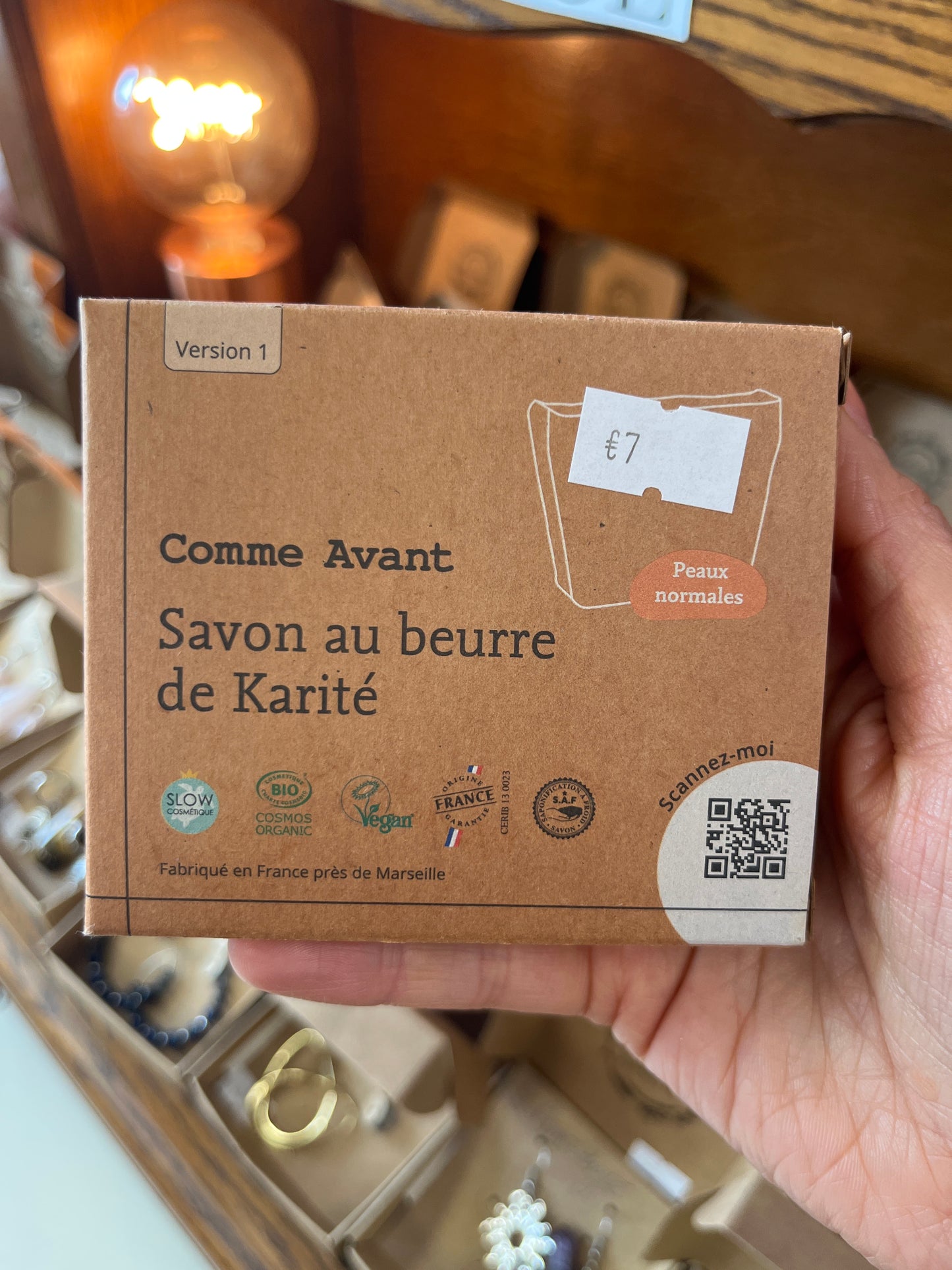 Savon au beurre de karité comme avant 100 g