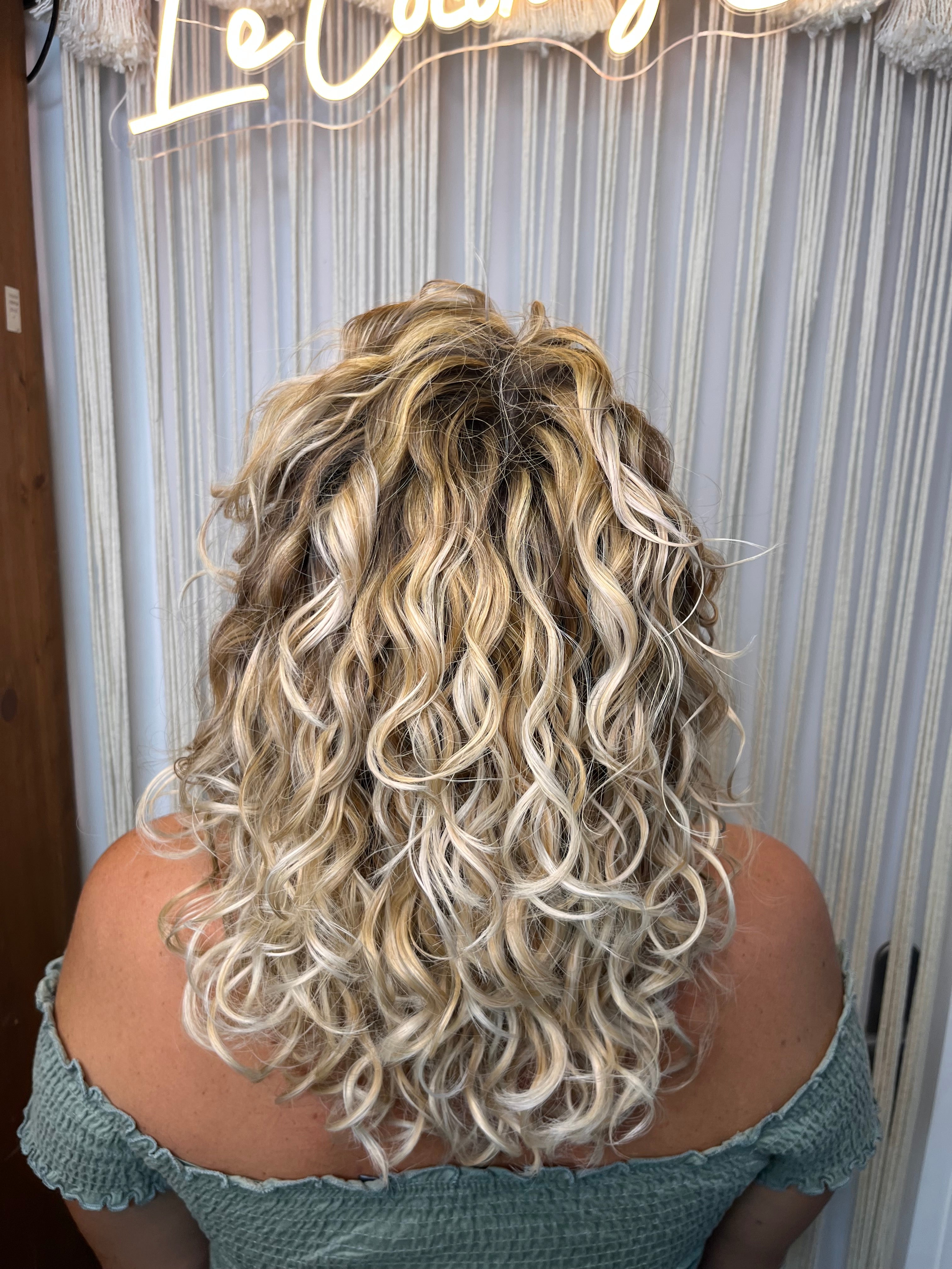 Routines cheveux bouclés