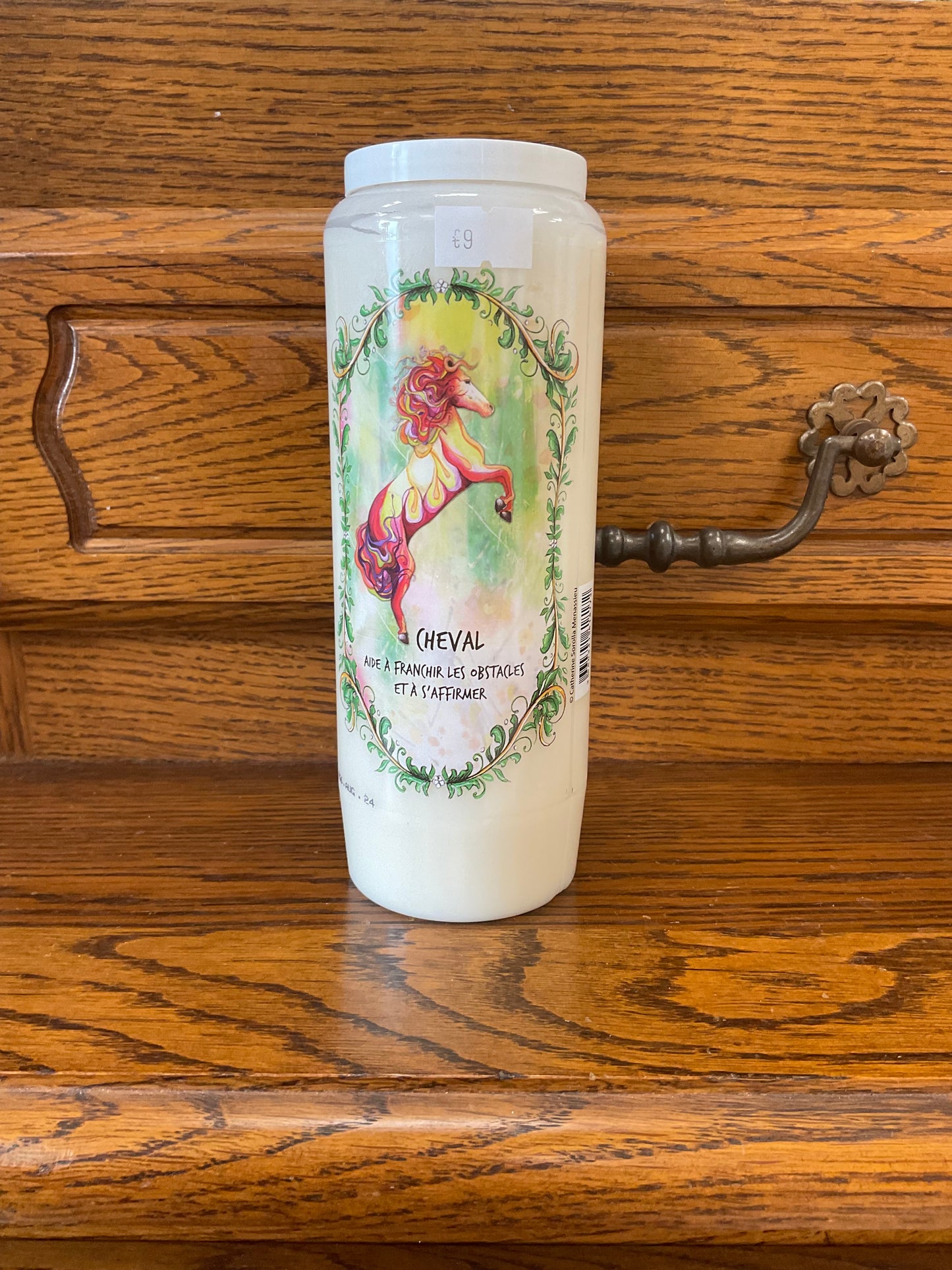 Bougie rituelle animal totem cheval 🐎
