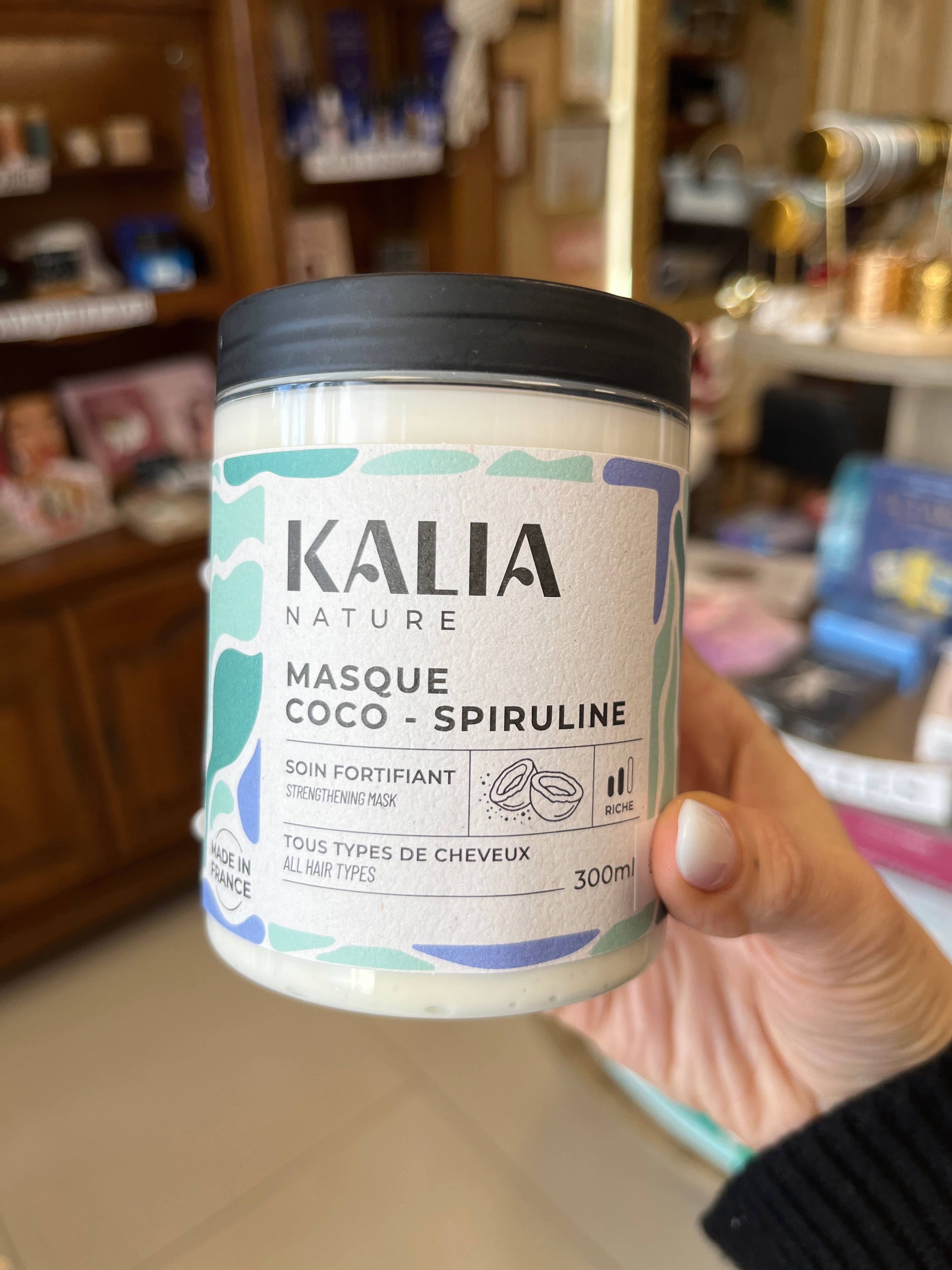Masque Coco-Spiruline