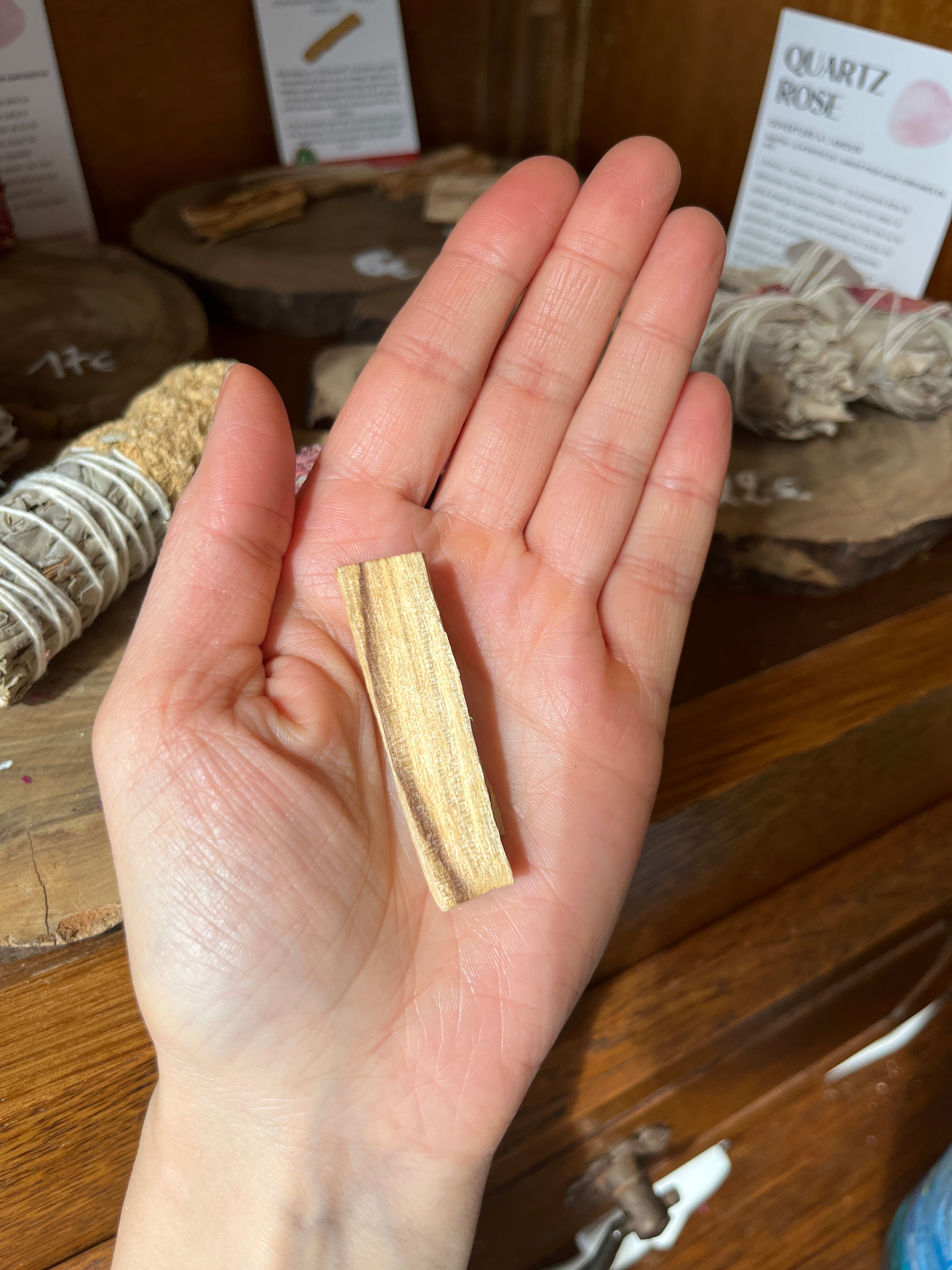 Bâton de Palo Santo (4-5 cm)