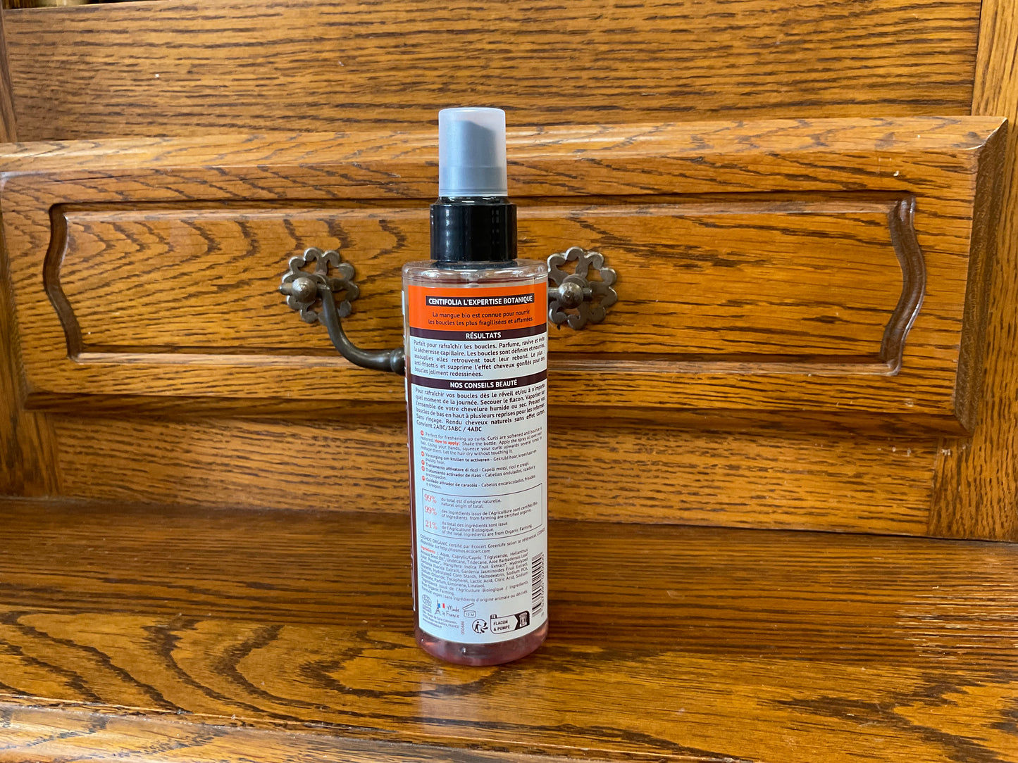 Refresh – Soin Activateur de Boucles & Rafraîchisseur Anti-Frisottis – Centifolia – 200 ml