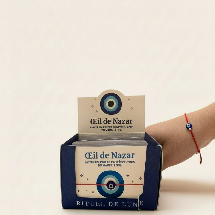 Bracelet Œil de Nazar – Rituel de Lune
