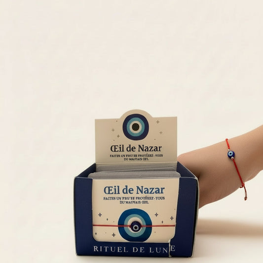 Bracelet Œil de Nazar – Rituel de Lune