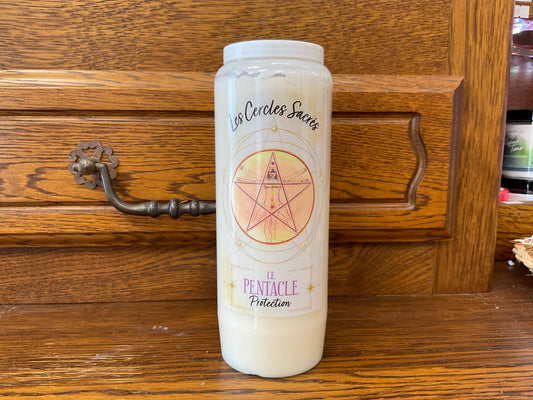🕯️ Bougie rituelle Le Pentacle