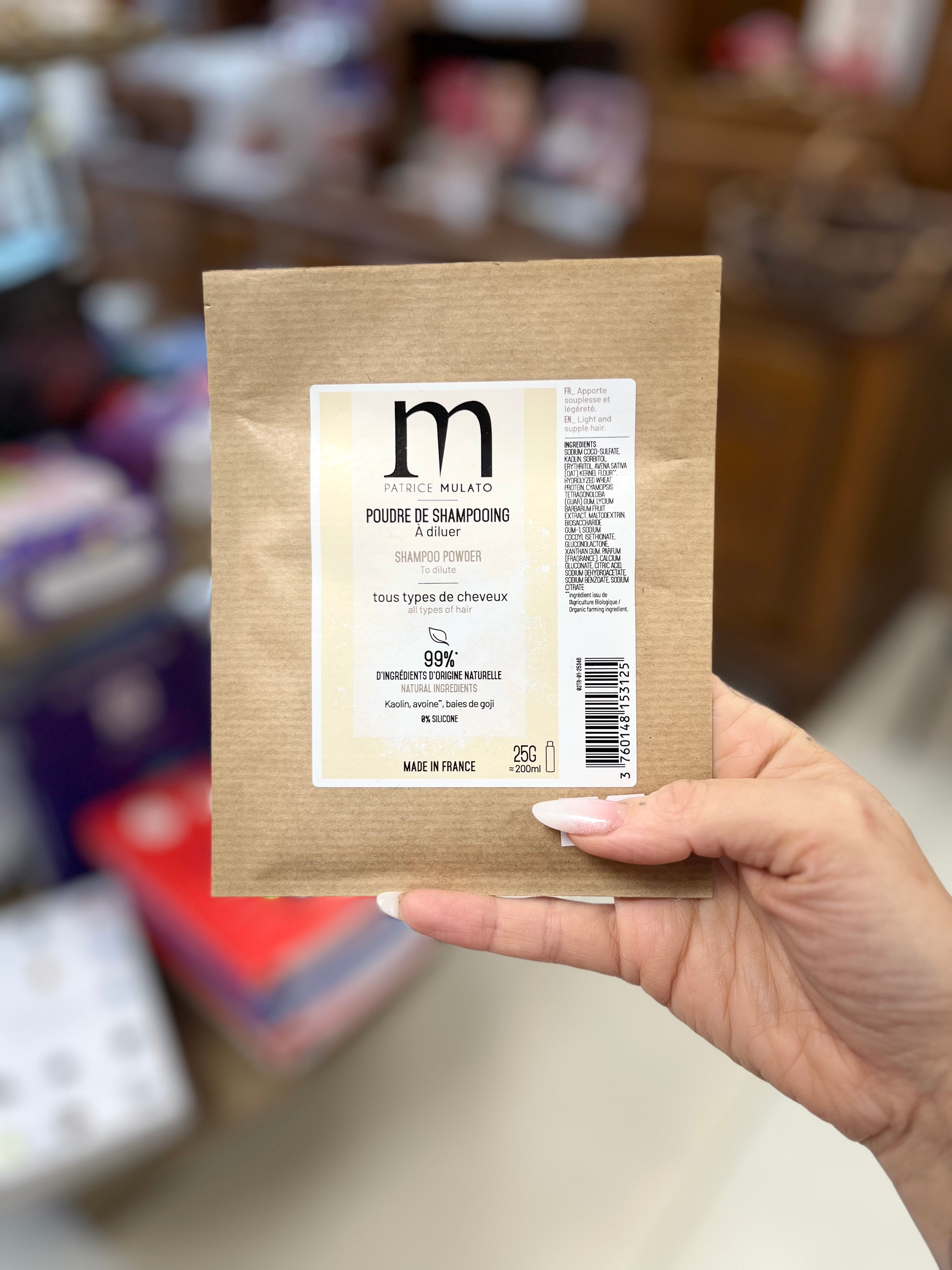 Shampooing à reconstituer tout type de cheveux Mulato