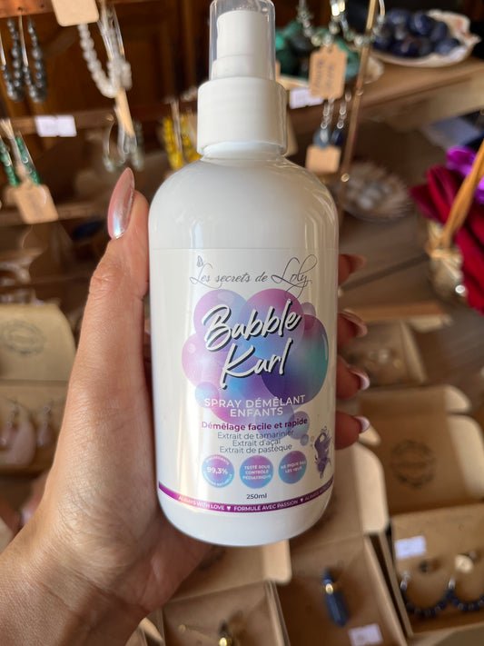 Spray démêlant enfants Bubble Kurl – Les Secrets de Loly