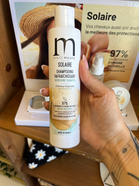 Shampooing rafraîchissant solaire – Patrice Mulato