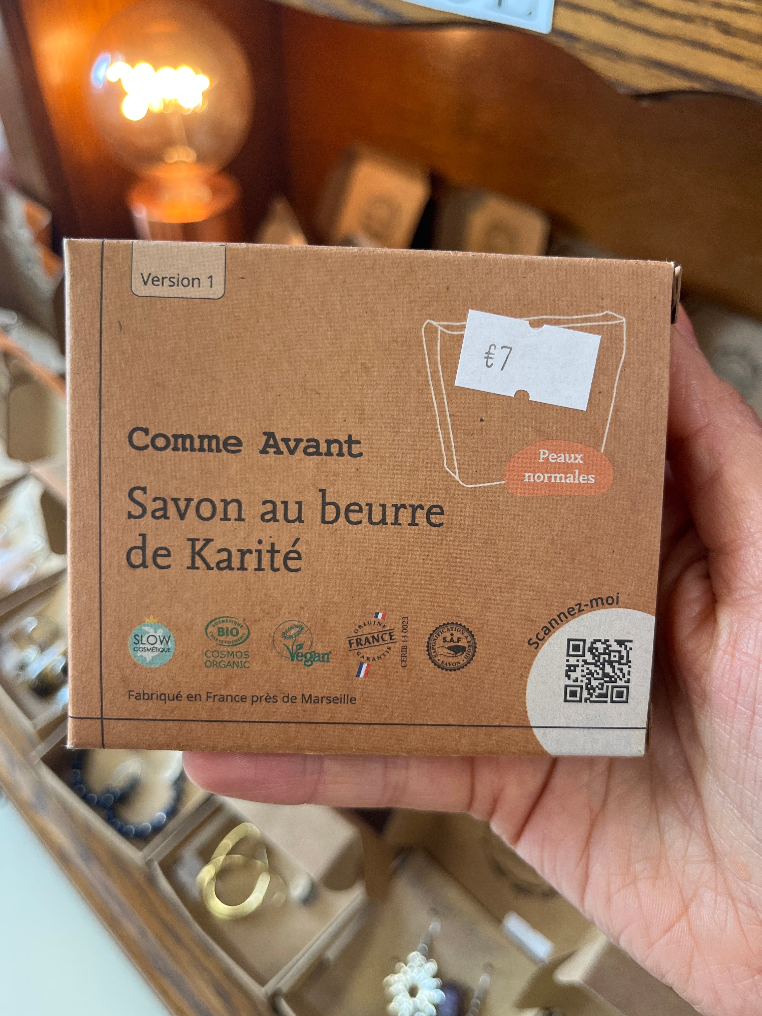 Savon au beurre de karité comme avant 100 g