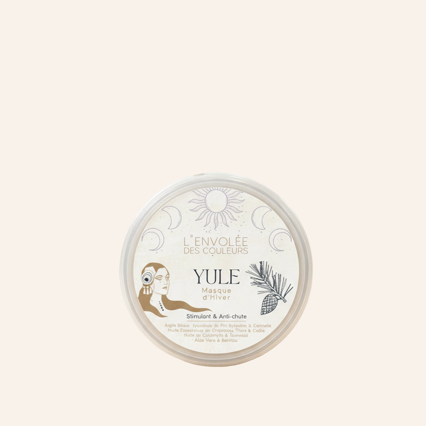 Argile bleue Yule, masque d’ hiver