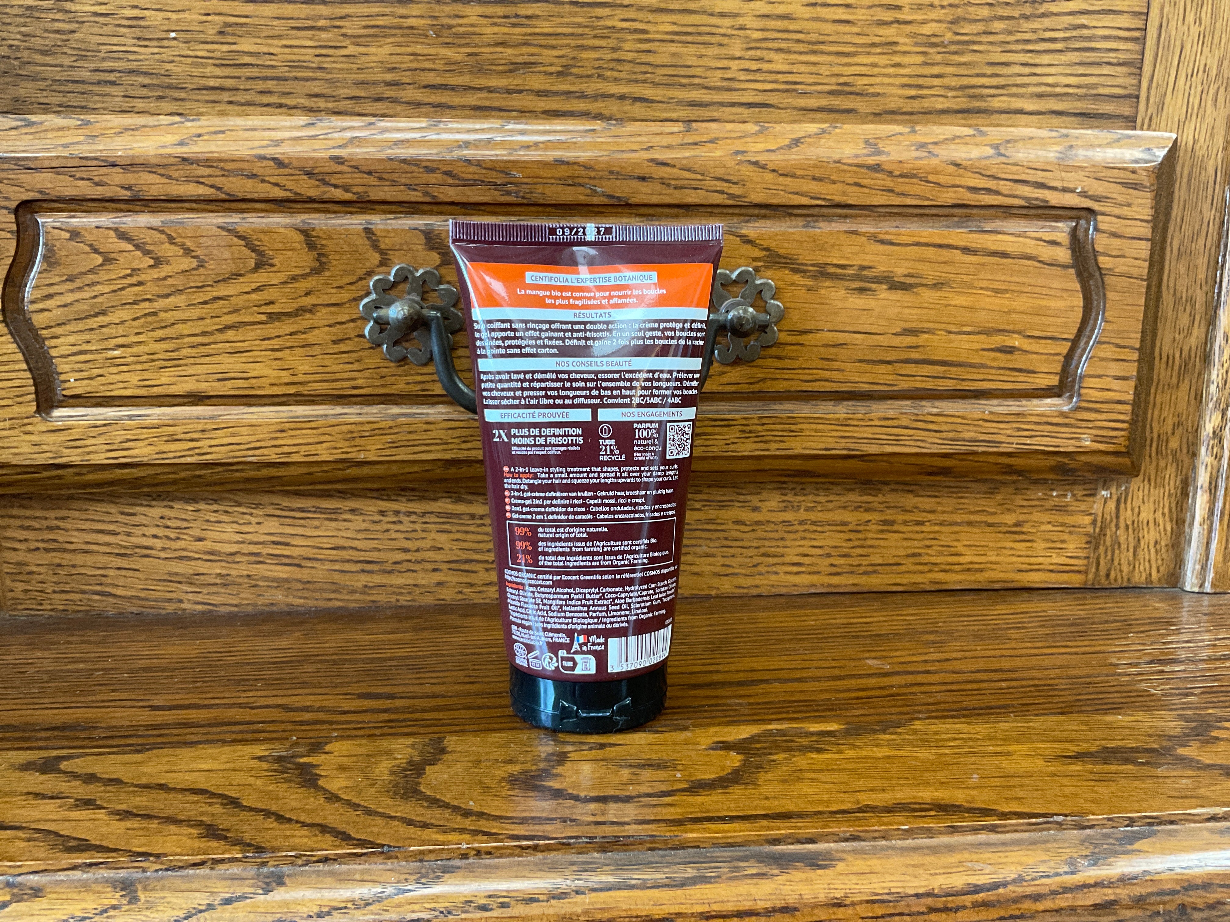 Gel-Crème Définisseur Boucles 2 en 1 Anti-Frisottis – 150 ml