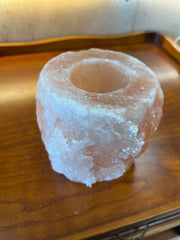 Bougeoir en Sel de l’Himalaya