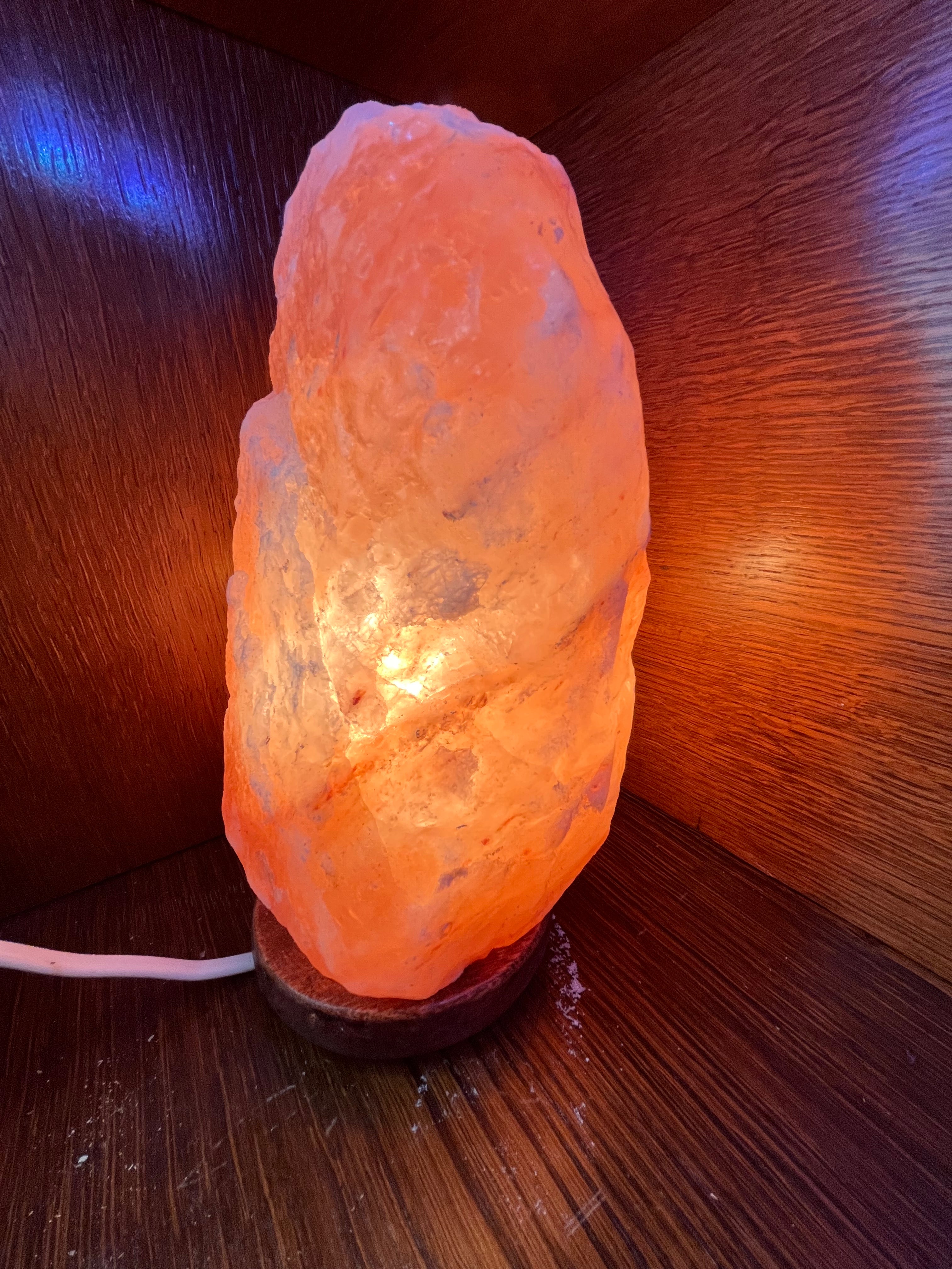 Lampe en sel de l’Himalaya