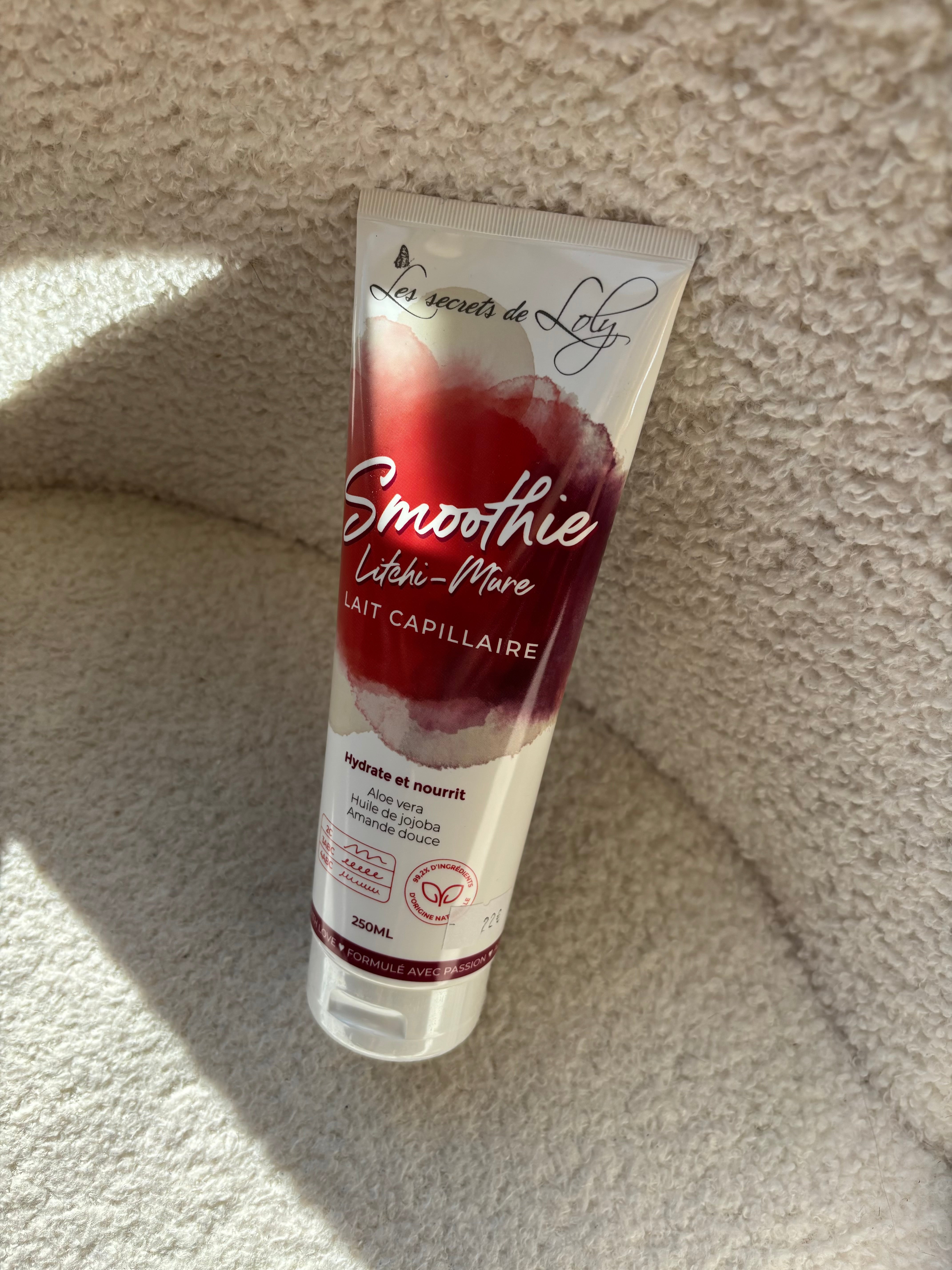 Smoothie Litchie-Mure les secrets de loly