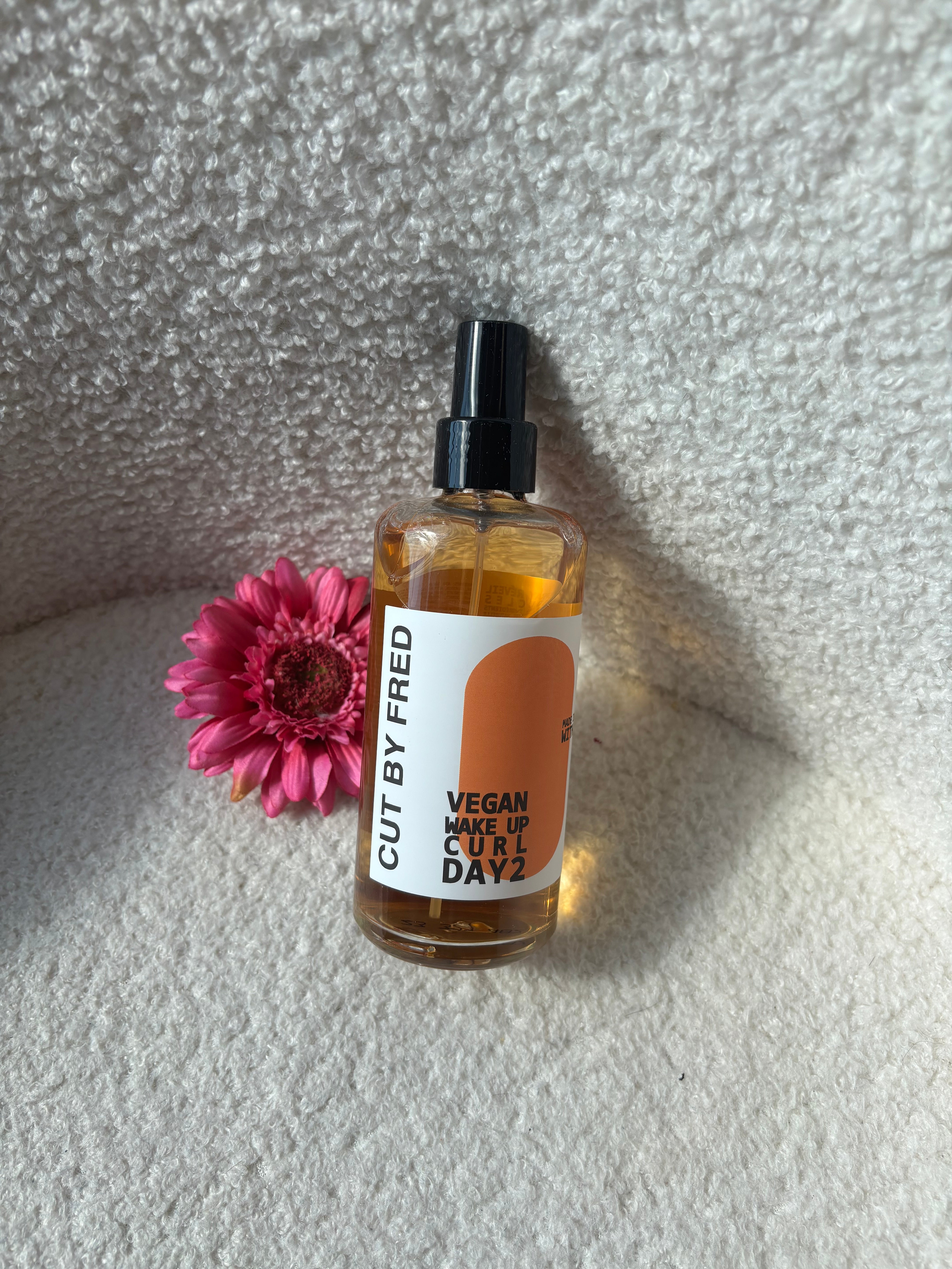 Cut By fred Vegan Wake up curl day 2