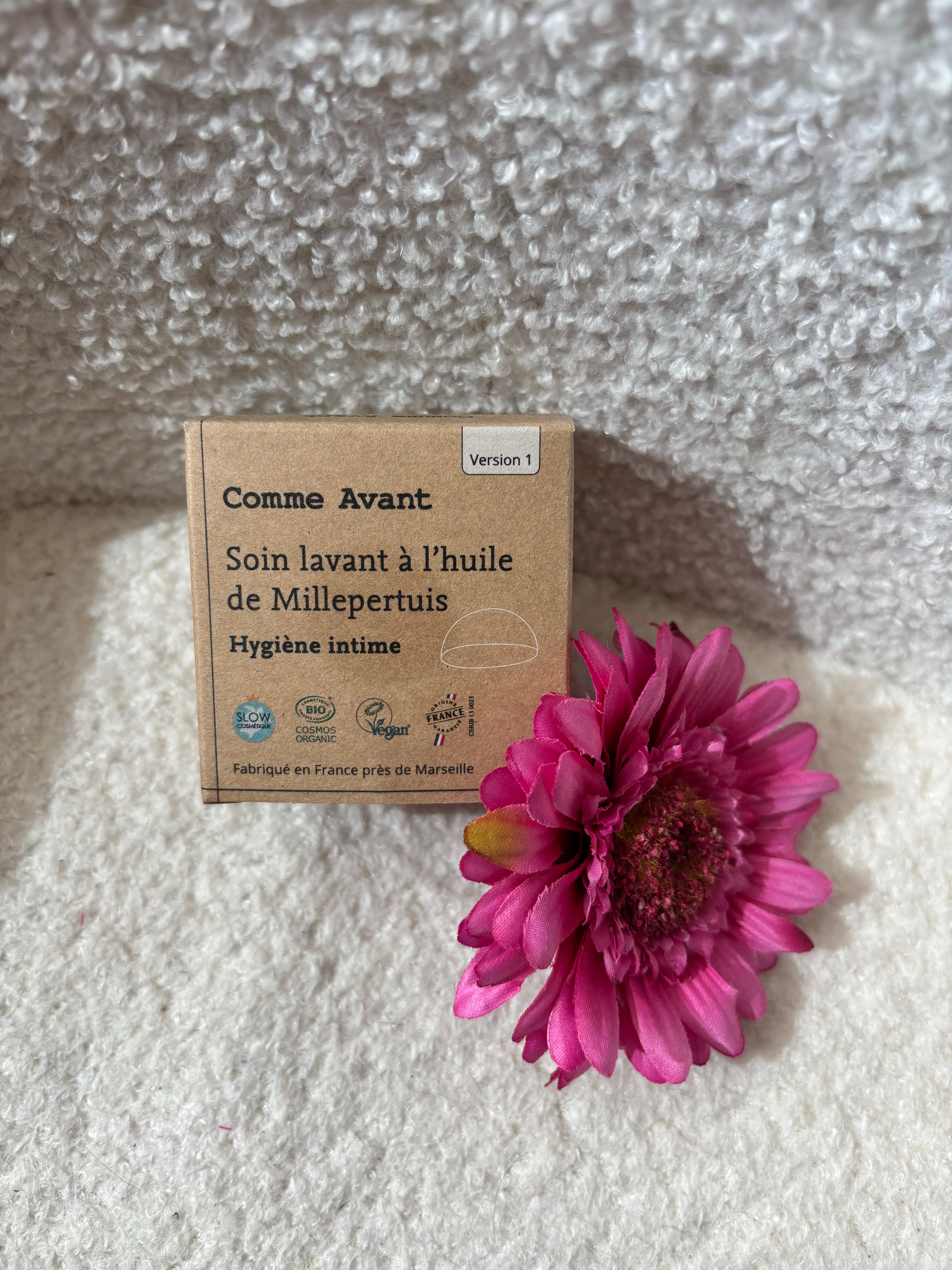 SOIN HYGIENE INTIME SOLIDE COMME AVANT